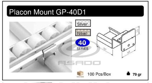 Đầu đỡ thanh truyền GP-40D1-dau-do-thanh-truyen-placon-mount-track-mount-GP-d1-ej-4010E